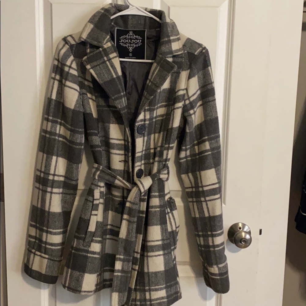 Knee length pea coat